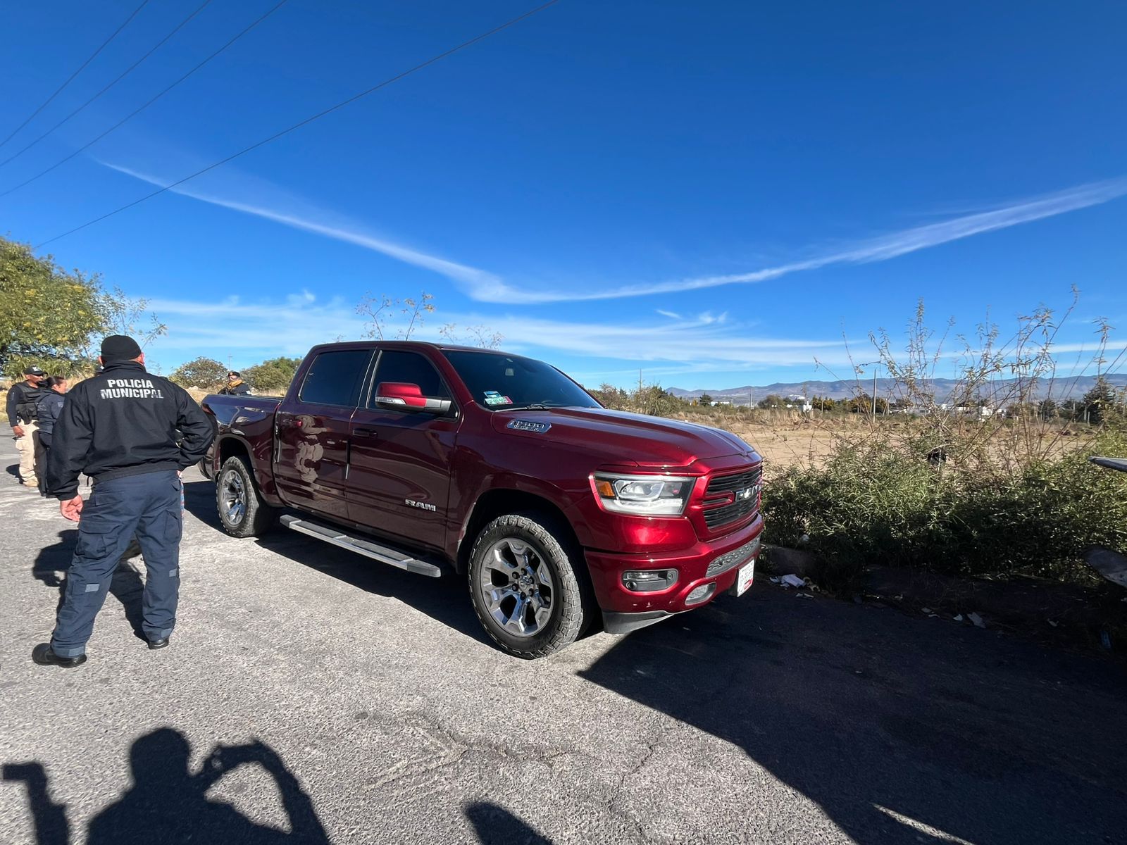 Dirección de Seguridad Pública de Huamantla recupera vehículo con reporte de robo y asegura a una persona